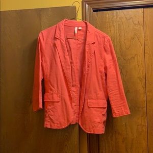 Salmon Colored Blazer